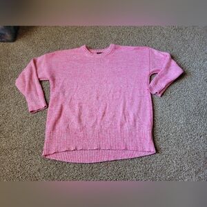 Torrid Light Pink Long Sleeve Knit Plus Size Sweater Size 2